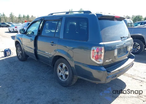 2006 Honda Pilot Ex from USA, damaged, VIN 2HKYF18446H522723